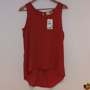 Sleeveless blouse